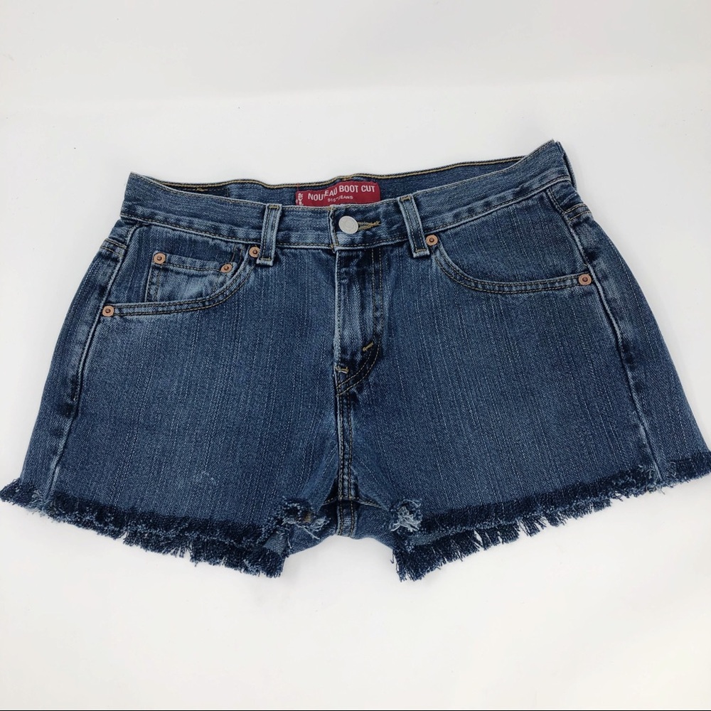 Levi’s cutoff high rise shorts size 4